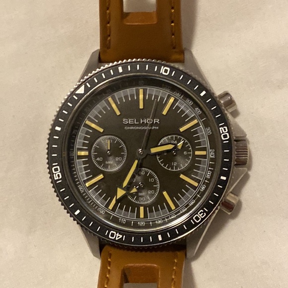 Men’s Selhor Rallye Chronograph Watch Model S15004 - Picture 2 of 9